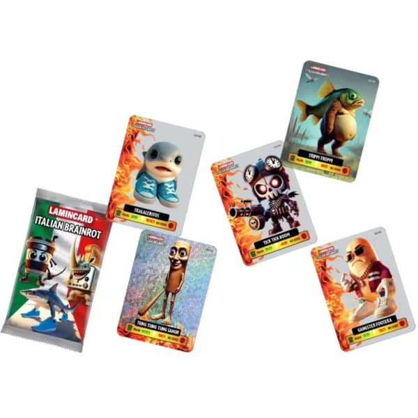 Carta da collezione Lamincard Italian Brainrot immagine 2