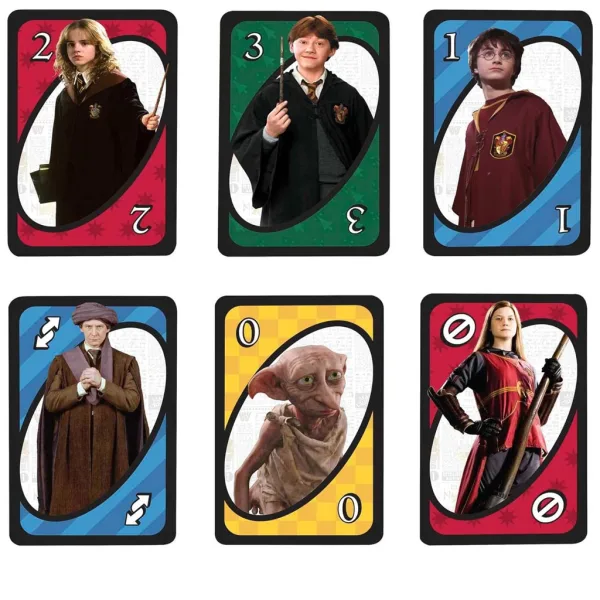 Carte UNO di Harry Potter - Mattel immagine 3