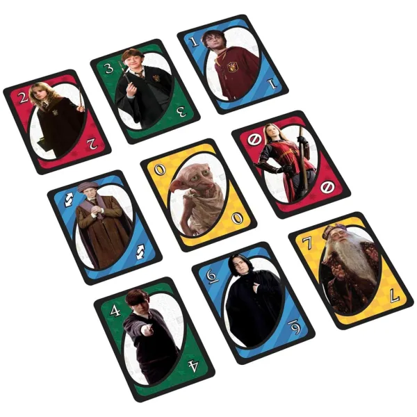 Carte UNO di Harry Potter - Mattel immagine 4