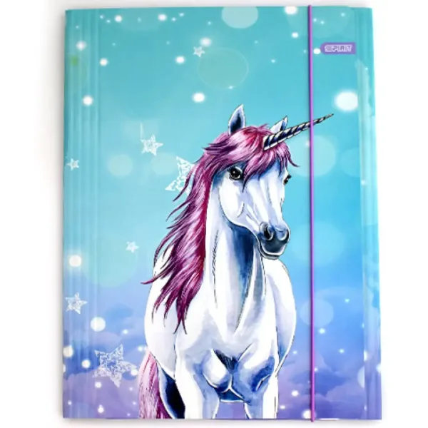Cartella elastica formato A4 con motivo unicorno Spirit: Little Dream immagine 1