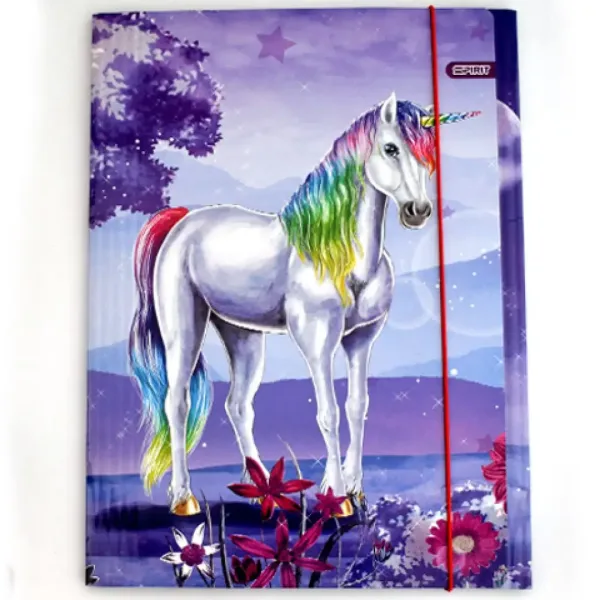 Cartella elastica formato A4 con motivo unicorno Spirit: Magical Dream immagine 1