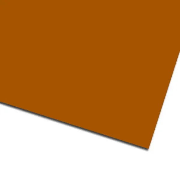 Cartoncino decorativo colore marrone 50x70cm immagine 1