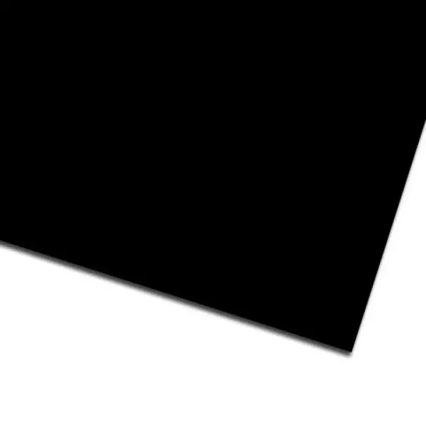 Cartoncino decorativo nero 50x70cm immagine 1