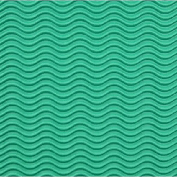 Cartone ondulato 3D verde decorativo B2 50x70cm 1 pezzo immagine 1