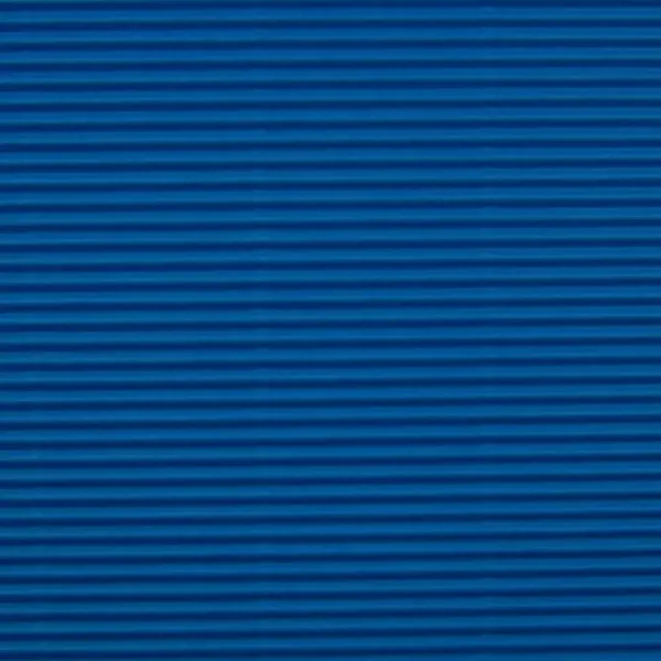 Cartone ondulato decorativo 3D blu B2 50x70cm 1 pezzo immagine 1