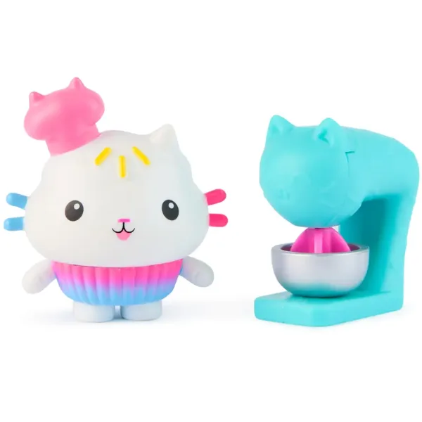 Casa delle bambole di Gabby Set di gioco Torta Gattina e Mixer Torta - Spin Master immagine 2