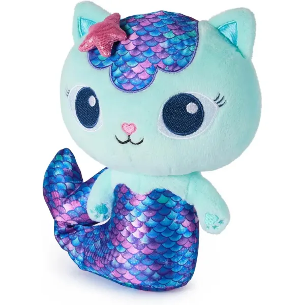 Casa delle bambole di Gabi: Gatto sirena deluxe in peluche - Spin Master immagine 2