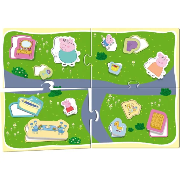 Casa educativa 3D di Peppa Pig - Lisciani immagine 3