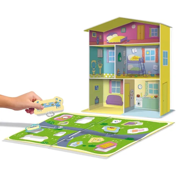 Casa educativa 3D di Peppa Pig - Lisciani immagine 4
