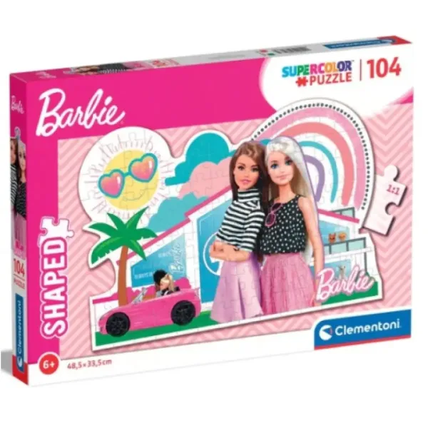 Casa vacanze di Barbie Supercolor puzzle 104 pezzi - Clementoni immagine 1