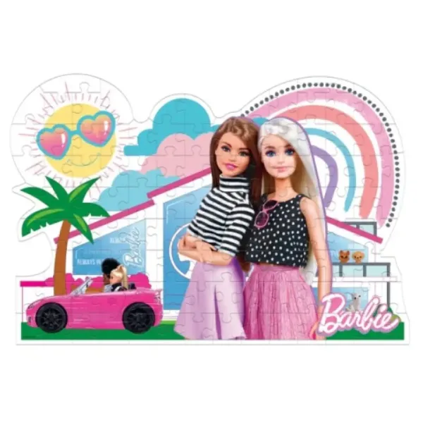Casa vacanze di Barbie Supercolor puzzle 104 pezzi - Clementoni immagine 2