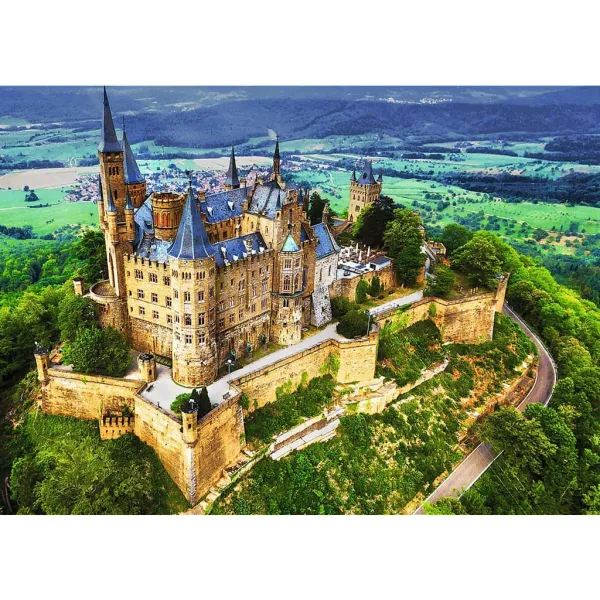 Castello di Hohenzollern puzzle Premium Plus Quality da 1000 pezzi - Trefl immagine 2