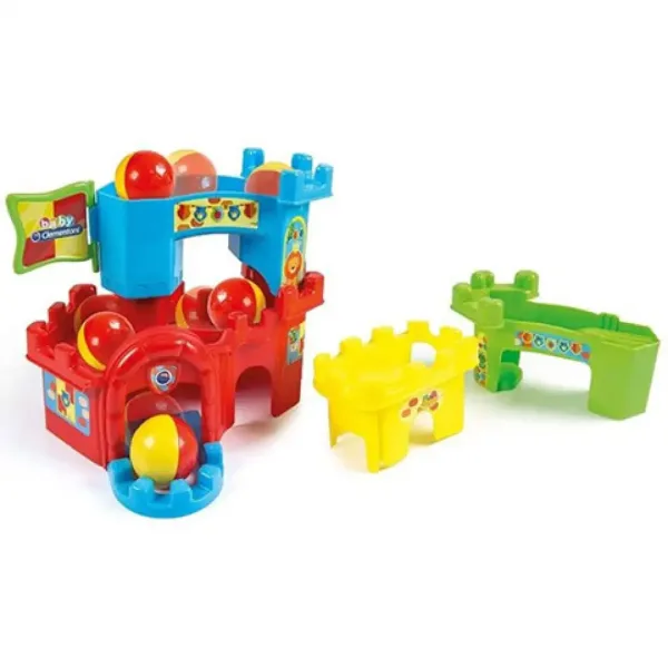 Castello pista per biglie gioco per bambini - Clementoni baby immagine 3