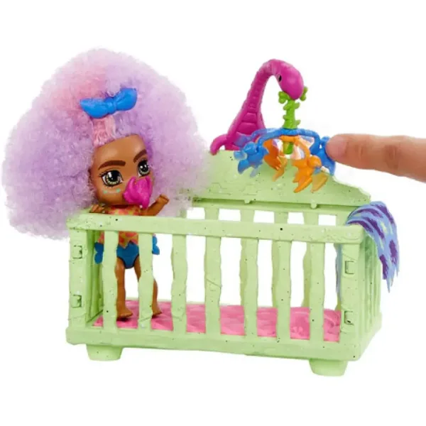 Cave Club: Set da gioco babysitter con accessori - Mattel immagine 4