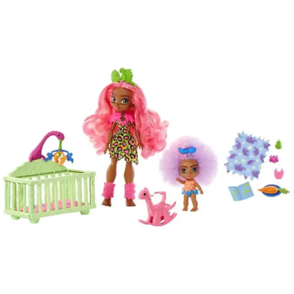 Cave Club: Set da gioco babysitter con accessori - Mattel immagine 5