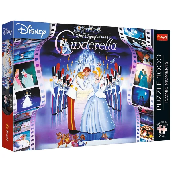 Cenerentola Un ricordo di una notte magica puzzle da 1000 pezzi Premium plus quality - Trefl immagine 1