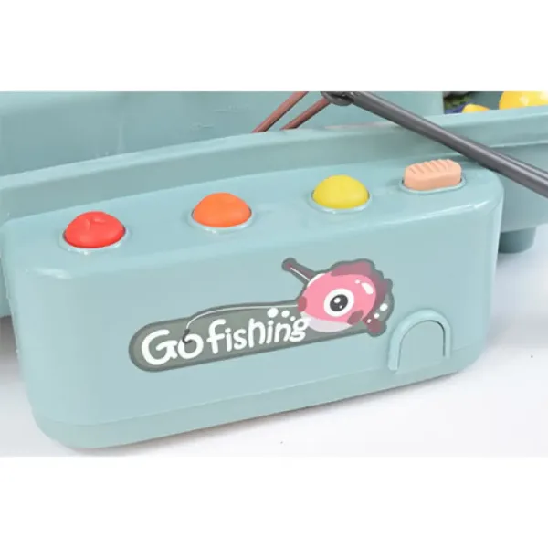 Chi è il miglior pescatore? Gioco di pesca con ricircolo dacqua elettrico con suoni in due varianti. immagine 6