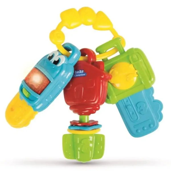 Chiavi per passeggino con luce e suono - Clementoni immagine 2