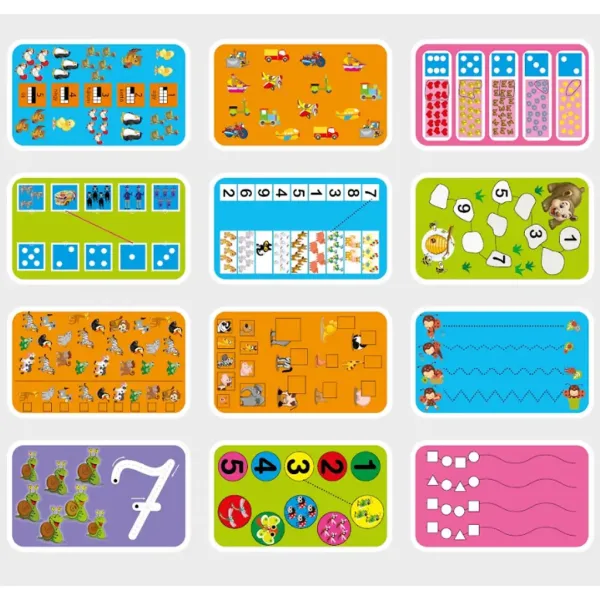Ci prepariamo per la scuola – Carte di sviluppo per bambini di 4-6 anni immagine 2