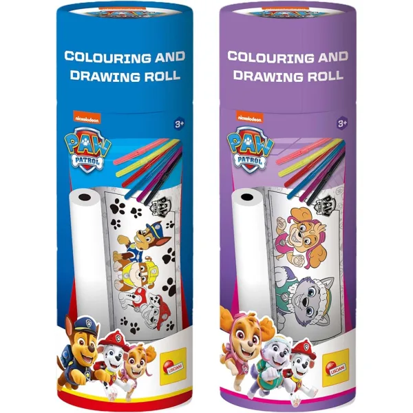 Cilindro da colorare Paw Patrol, vari modelli, 1 pezzo - Lisciani immagine 1