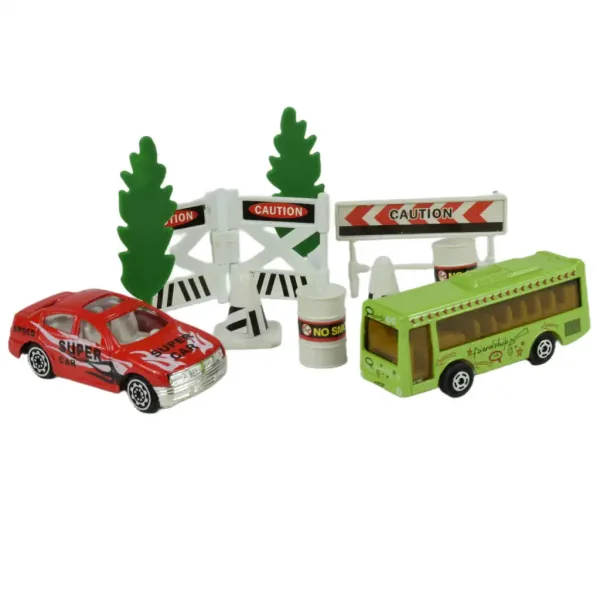 City Cars: Set di veicoli urbani con accessori in diverse varianti 1 pezzo immagine 10