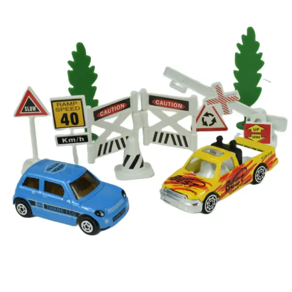 City Cars: Set di veicoli urbani con accessori in diverse varianti 1 pezzo immagine 6