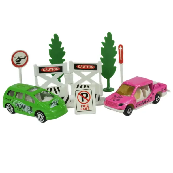 City Cars: Set di veicoli urbani con accessori in diverse varianti 1 pezzo immagine 8