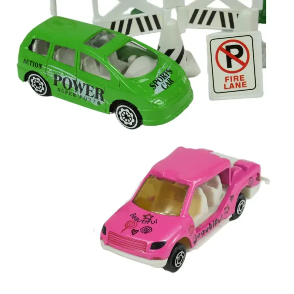 City Cars: Set di veicoli urbani con accessori in diverse varianti 1 pezzo immagine 9