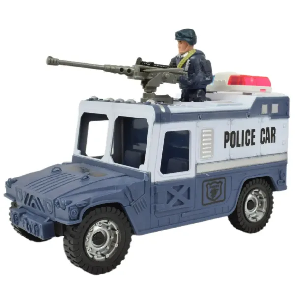 City Police: Set da gioco della polizia con veicoli e poliziotto immagine 6