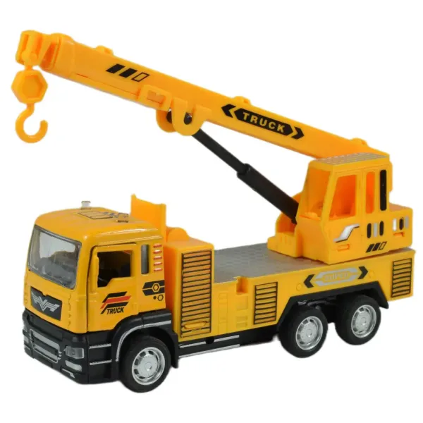 City Truck: Autobetoniere o camion gru a retrocarica 14cm immagine 2