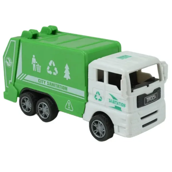 City Truck: Camion della spazzatura in diverse varianti 12cm immagine 2