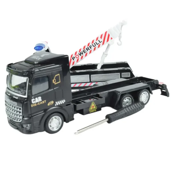 City Truck: Camion di soccorso trasformabile a volano con segnali stradali 19cm immagine 6