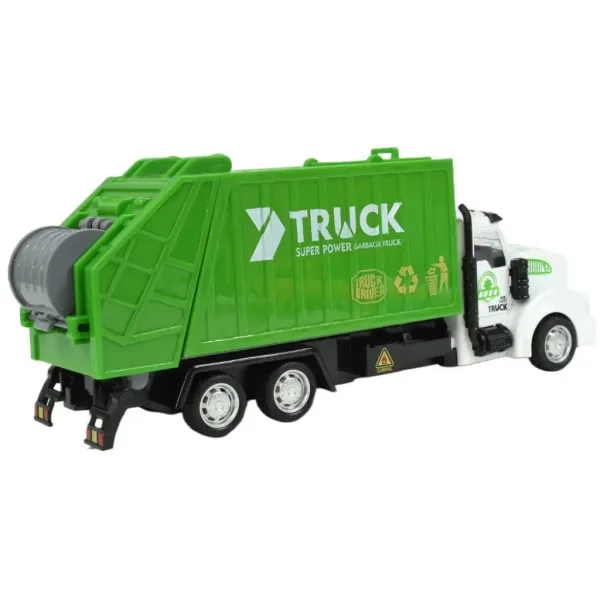 City Truck: Camion per la raccolta differenziata a ruota libera 22cm immagine 3