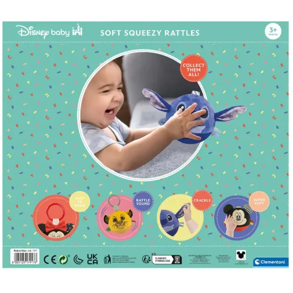 Clementoni Baby: Disney Baby morbidi pupazzi a forma di palla in quattro varianti 1 pezzo immagine 5