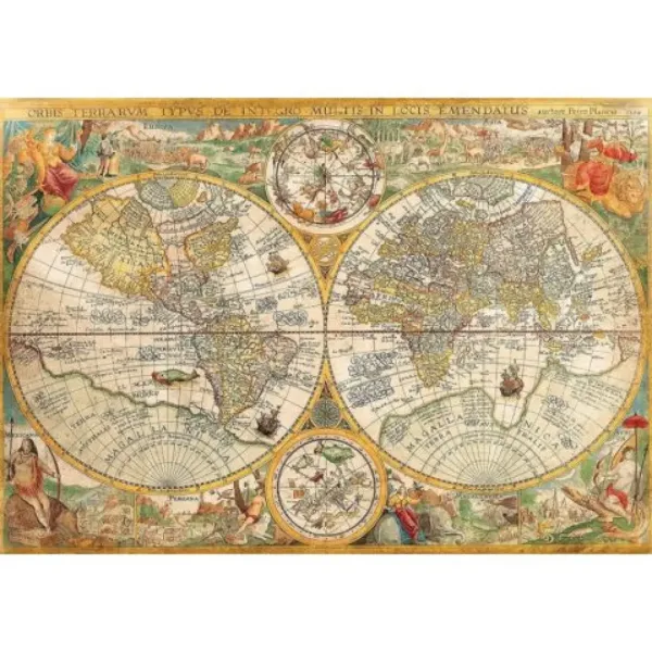 Clementoni: Mappa antica puzzle da 2000 pezzi - High Quality Collection immagine 2