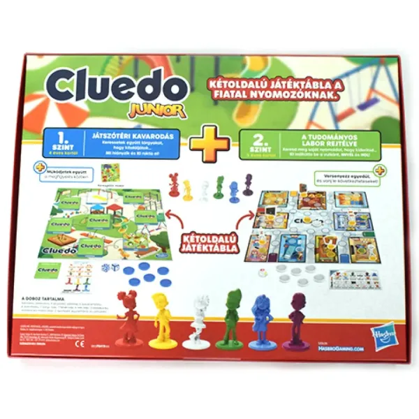Cluedo Junior 2-in-1 gioco da tavolo - Hasbro immagine 2