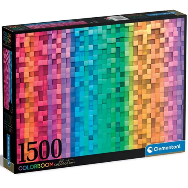 Collezione Colorboom: Puzzle Pixel 1500 pezzi - Clementoni immagine 1