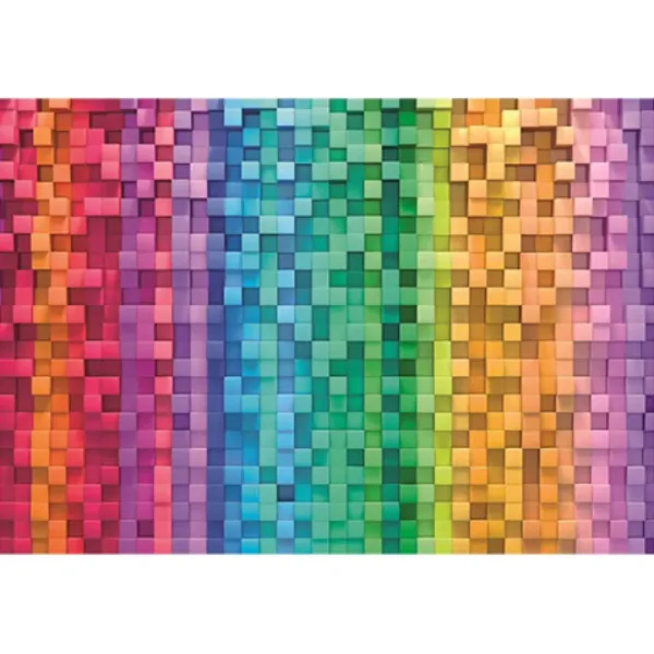 Collezione Colorboom: Puzzle Pixel 1500 pezzi - Clementoni immagine 2