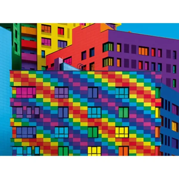 Collezione Colorboom: Puzzle Quadrati 500 pezzi - Clementoni immagine 2