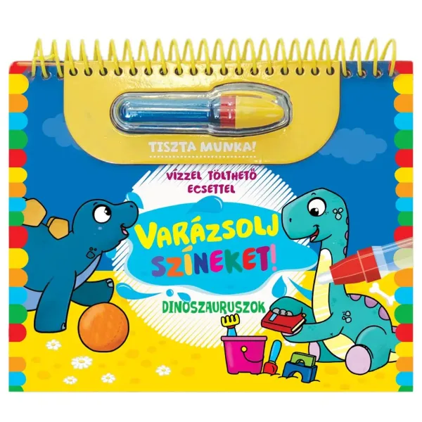 Colora la magia! - Libro attività sui dinosauri immagine 1