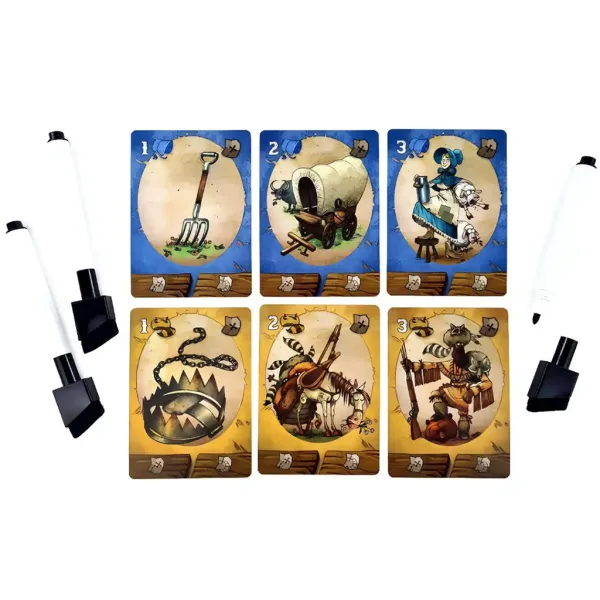Colorado - Avventure nel selvaggio West gioco da tavolo immagine 5