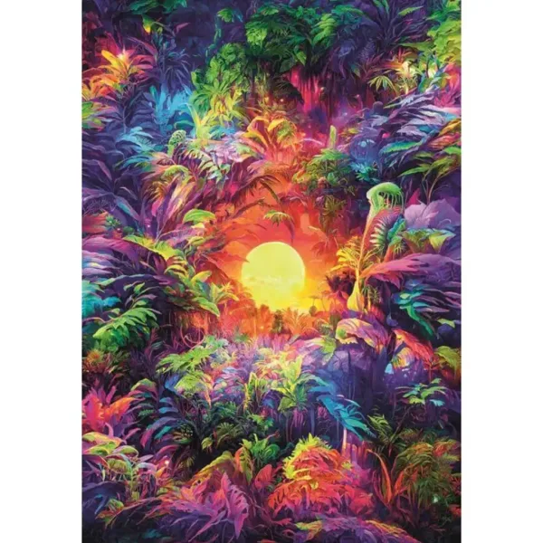 Colorboom: Puzzle psichedelico 500 pezzi - Clementoni immagine 2