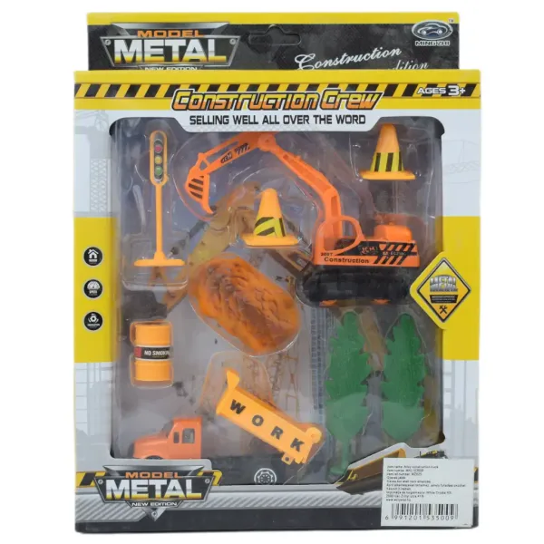 Construction Crew: Set da costruzione con veicoli in diverse varianti 1 pezzo immagine 10