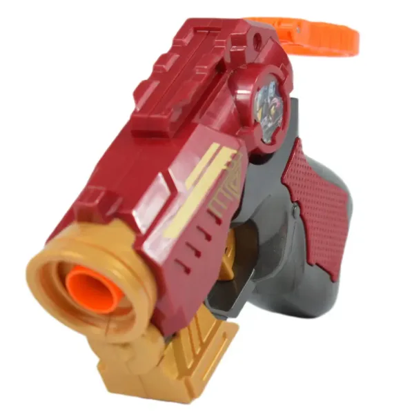 Cool Soft Bullet Gun: Piccola pistola spara proiettili in spugna con munizioni di colore rosso, 14 cm immagine 2