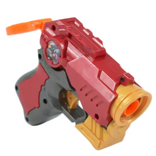 Cool Soft Bullet Gun: Piccola pistola spara proiettili in spugna con munizioni di colore rosso, 14 cm immagine 3