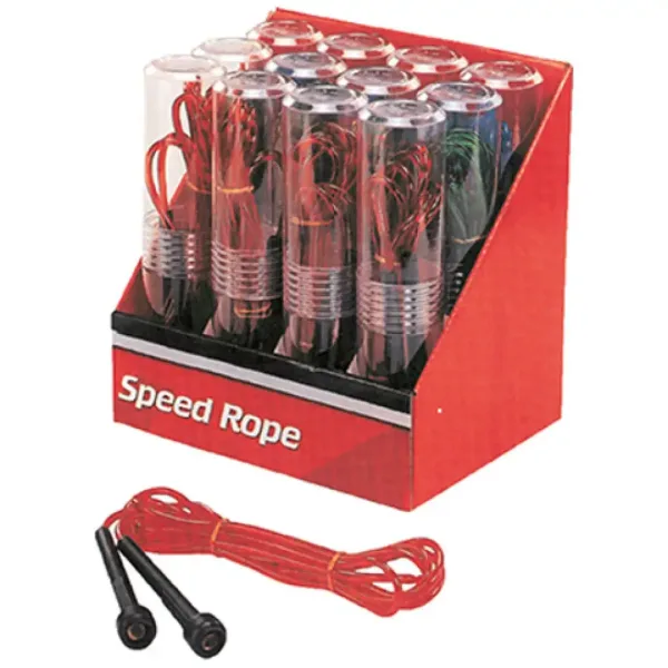 Corda per saltare Speed Rope 2,8m in colore blu o rosso - Spartan immagine 1