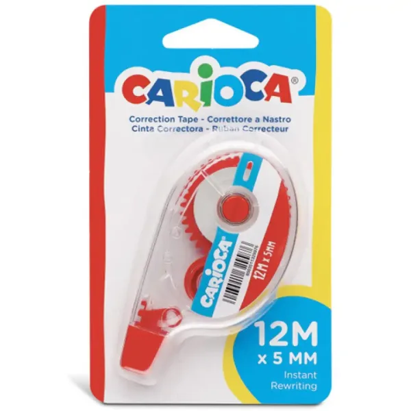 Correttore a nastro 12mx5mm - Carioca immagine 1