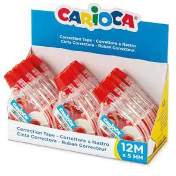 Correttore a nastro 5mm 12 metri - Carioca immagine 1