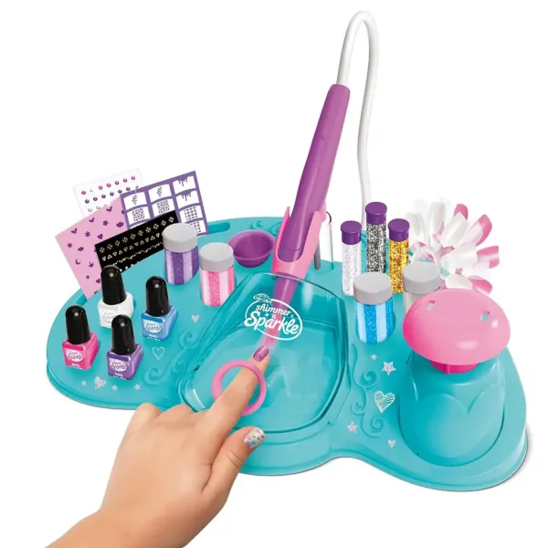 Cra-Z-Art: Shimmer and Sparkle - Set da studio per unghie con aerografo Glitter & Shimmer immagine 3