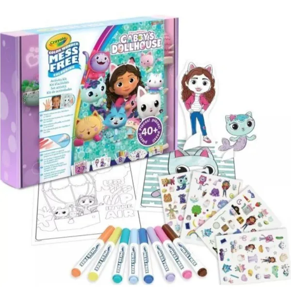 Crayola: Color Wonder set attività per la casa delle bambole Gabi immagine 1